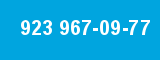 923 967-09-77 923 967-09-77